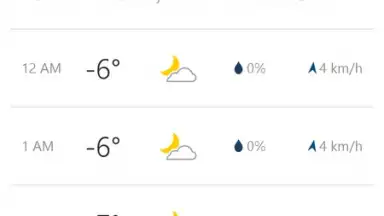Screenshot von MSN Weather - Forecast and Maps 2