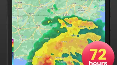 Screenshot von NOAA Weather Radar 9