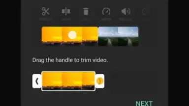 Screenshot von InShot 14