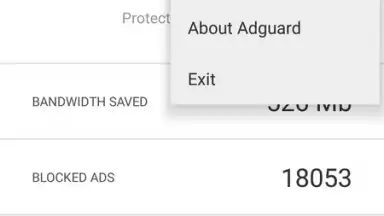 Screenshot von Adguard 12