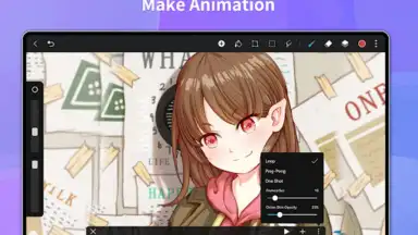 Screenshot von HiPaint 11