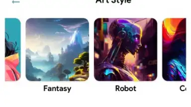 Screenshot von Free AI Image Generator 2