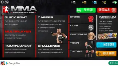 Screenshot von MMA Fighting Clash 14