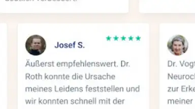 Screenshot von jameda: Ärzte finden & buchen 6