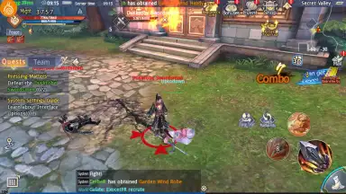 Screenshot von Sword of Shadows 4