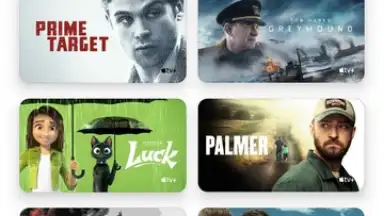 Screenshot von Apple TV 3