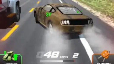 Screenshot von Highway Drift - Car Racing 1