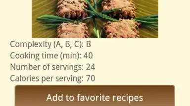 Screenshot von Baking recipes 2