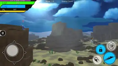 Screenshot von The Final Power Level Warrior 7