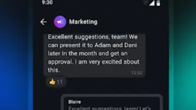 Screenshot von Element X - Secure Chat & Call 1