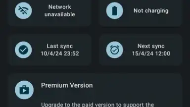 Screenshot von FolderSync 1