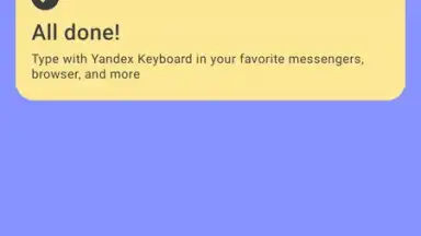Screenshot von Yandex Keyboard 13