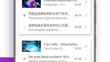 Screenshot von Lingvotube 1