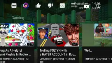 Screenshot von SmartTube beta 4