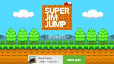 Screenshot von Super Jim Jump 1