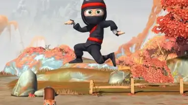Screenshot von Clumsy Ninja 2