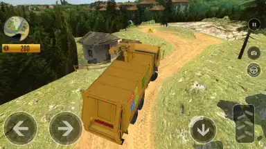 Screenshot von Offroad Truck Simulator - Garbage Truck Game 15