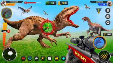 Screenshot von Wild Dino Hunting Jungle Games 3