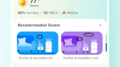 Screenshot von VeSync 6