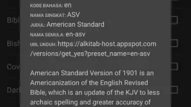 Screenshot von Alkitab 4