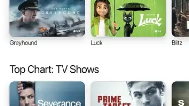 Screenshot von Apple TV 8