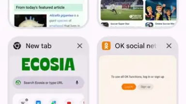 Screenshot von Chrome Beta 19