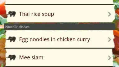 Screenshot von ThaiFood 5