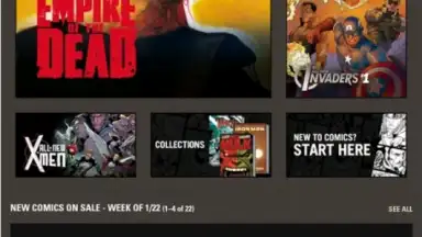 Screenshot von Marvel Comics 4