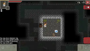 Screenshot von Pixel Dungeon ML 12