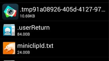 Screenshot von Android File Manager 3