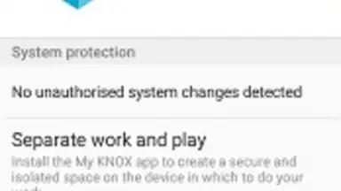 Screenshot von Samsung Device Security 2
