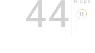 Screenshot von FAST Speed Test 2