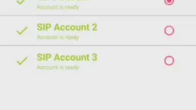 Screenshot von Zoiper 2