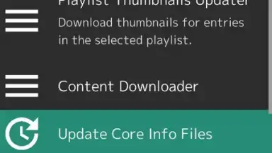 Screenshot von RetroArch 15