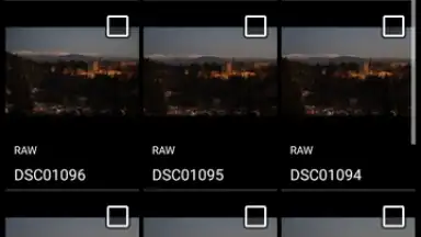 Screenshot von Sony Creators' App 2