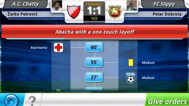Screenshot von Top Eleven 4