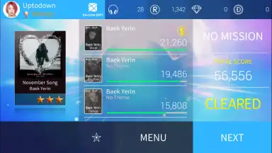 Screenshot von SuperStar JYPNATION 5