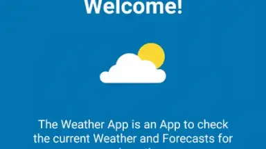 Screenshot von The Weather App 3