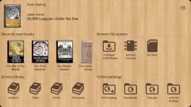 Screenshot von Cool Reader GL 7