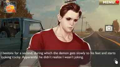Screenshot von Is it Love? Fallen Road 5