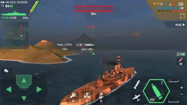 Screenshot von Battle of Warships 4