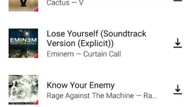 Screenshot von МТС Music 4