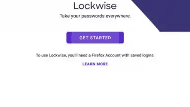 Screenshot von Firefox Lockwise 1