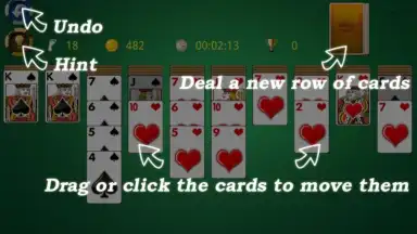 Screenshot von AE Spider Solitaire 1