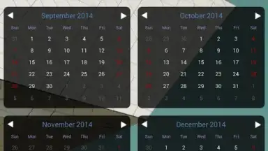 Screenshot von Month Calendar Widget 9