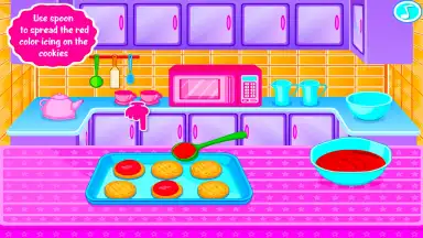 Screenshot von Сладкое печенье - игры для девочек 2