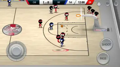 Screenshot von Stickman Basketball 2017 5