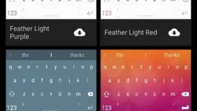 Screenshot von Microsoft SwiftKey Beta 1