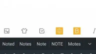 Screenshot von Xiaomi Notes 9
