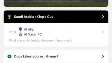 Screenshot von Betway Scores 1